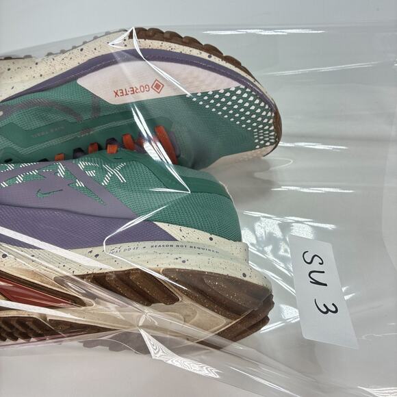 Nike React Pegasus Trail 4 GORE-TEX Green Running Shoes HF5027-361 Women's Sz 10 - Picture 11 of 11